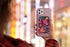 Luli Prints Stick-On Fabric Phone Wallet, Slim Credit Card Holder & Sticky Wallet Attachment for Phone Case, Stylish & Cute Wallet for Phone Case,...
