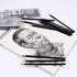 Sketch Pencil Drawing Set 14 Pencils 6H, 4H, 2H, HB, 1B, 2B, 3B, 4B, 5B, 6B, 7B, 8B, 10B, 12B...