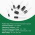 0.1uF?1000uF Capacitors 24 Value 500pcs Individual Box Lid Electrolytic Capacitor Assortment Kit for Industrial Electrical and Arduino?TV, LCD Mon...