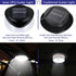 Solar Gutter Lights Outdoor, 9 LED, Super Bright, Waterproof, Wireless Security for Garden, Wall, Yard, Deck...