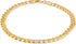 Barzel 18K Gold Plated Curb Link Anklet For Women, 10 Inches - Made In Brazil...