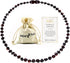 Baltic Amber Necklace (13 Inches) - Certified Authentic Baltic Amber (Black)...