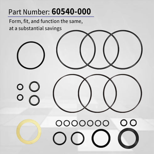 60540-000 Hydraulic Motor Seal Kit for Char-Lynn 60540 / Eaton A & H Series 008 009 Design...
