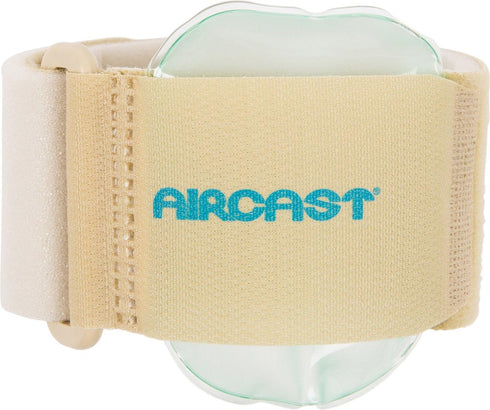 Aircast Pneumatic Armband: Tennis/Golfers Elbow Support Strap, Beige...