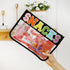 DYSHAYEN Chenille Letter Clear Zipper Pouch for Travel,Nylon Clear Cosmetic Bag,Makeup Travel Bag for Women Girls...