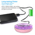 Retainer Case Orthodontic Dental Case, UVC Disinfectant Aligner Case with Vent Holes Mirror, UV Light Denture Box Slim, Retainer Holder Box for Mo...