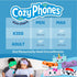 CozyPhones Kids Headphones, Headband Earphones for Children Baby & Toddlers 1-3, Stretchy & Comfy Travel Accessories - Purple Frog...
