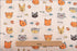 Hanjunzhao Cute Animals Cat Dog Fat Quarters Fabric Bundles 18 x 22 inch for Quilting Sewing Crafting...