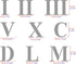 Aleks Melnyk #161 Roman Numerals Stencils - 2 inch, Templates for Wood Burning, Crafts, DIY, Engraving, Paint and Home Decor, Metal Stencils Roman...
