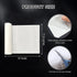 PLANTIONAL Double Sided Iron On Adhesive Film: 11.8 inch x 10 Yards Light Weight Double-Sided Press-on Patch Heat Melt Fabric Glue Sheet Permanent...