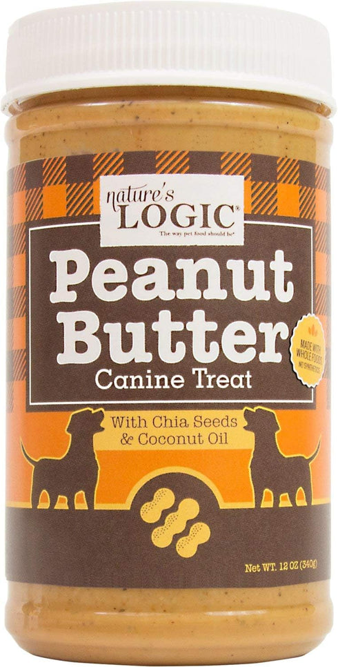 Nature's Logic Canine Peanut Butter Treat, 12oz...