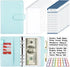Onlyesh Budget Binder, Budget Binder with Zipper Envelopes, Cash Envelopes for Budgeting, Money Organizer for Cash, 28Pcs Budget Binder with Cash ...