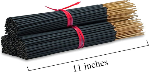 Balsam and Cedar Incense Sticks 11" - 1 Bundle 85 to 100 Sticks - Smooth and Clean Long Burn Time, 45 to 60 Minutes....