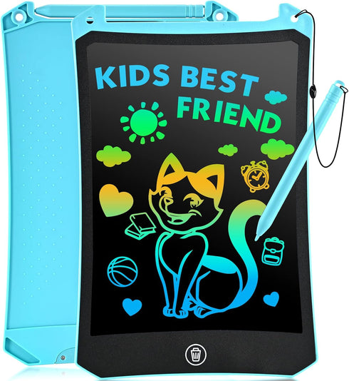 LCD Writing Tablet, 8.5 Inch Colorful Doodle Board Doodle Pad, Drawing Board Drawing Tablets for Kids, Educational Toys Birthday Gifts for Girls B...