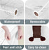 STCIKEEP Silver White Marble Contact Paper Peel and Stick Countertops Waterproof Marble Wallpaper Self Adhesive Marble Countertop Contact Paper fo...