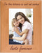 CustomGiftsNow The Love Between an Aunt and Nephew lasts forever - 4x6 Inch Wood Picture Frame (4x6-inch Vertical)...