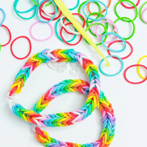 2000 PCS S Clips Rubber Band Clips, lyfLux Connectors Rubber, Bracelet Making, DIY Handicrafts, Exquisite Gadgets, Transparent and Color...