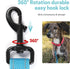 Dog Leash with 2 Comfortable Soft Padded Handles Reflective Heavy Duty Pet Dog Walking Leashes 6FT Blue Durable Dog Training lead & Traffic Handle...