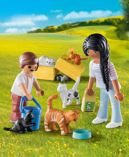 Playmobil Cat Family...
