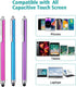 Stylus Pens for Touch Screens iPad iPhone Kindle Fire (Pink/Purple/Aqua Blue)...