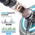 Wired Earbuds with Microphone 5 Pack, in-Ear Headphones with Heavy Bass, High Sound Quality Earphones Compatible with iPad, Laptop, MP3, Android S...