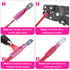 100 PCS 22-16 AWG Waterproof Heat Shrink Quick Disconnect Connectors, Crimp Electrical Wire Male Spade Connectors Insulated Disconnect for Marine ...