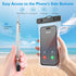 2 PCs Waterproof Phone Pouch, Clear Waterproof Phone Case for iPhone 15 Pro Max 14 13 12 11 Plus Samsung Up to 6.9'', 3D IPX8 Water Proof Cellphon...