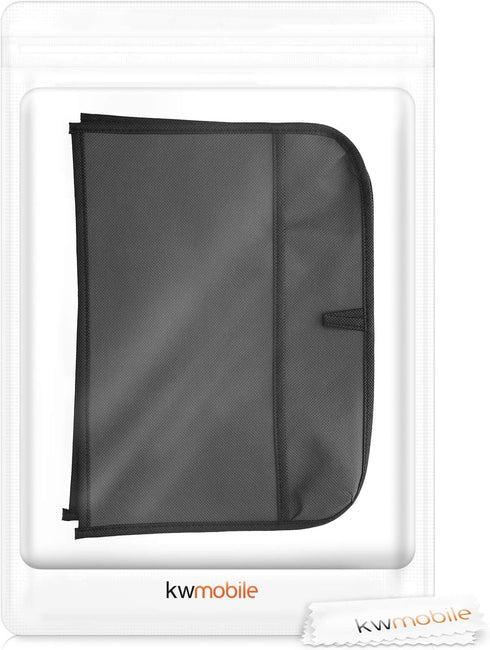 kwmobile Cover Compatible with 2 Slice Toaster - Plastic Case for Bread Toaster Machine- Dark Grey...