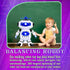 Toysery Walking Robot Toys for Kids - 360° Body Spinning Dancing Robot Toy with LED Lights Flashing and Music, Smart Interactive Electronic Kids R...