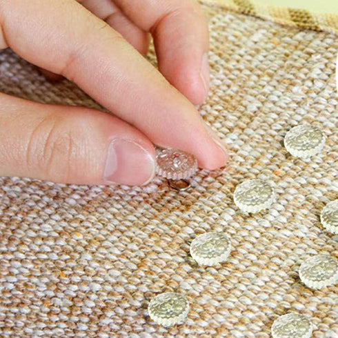 Fabric Twisty Pins with Clear Heads for Upholstery, Bedskirts, Slip Covers, and Other Materials - Sewing Supplies Essential - 100 Pack...