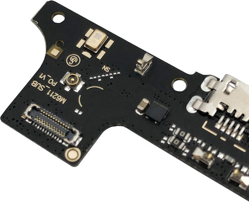USB Charger Charging Port Dock Connector Ribbon Flex Cable PCB Board Replacement Compatible with Alcatel 3L 2021 6056...