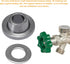 C-134KT-803 Stem Packing Kit Replace for Prier C-134/135/144/154, Fits for wall hydrant and Fits for Prier model C108 hot and cold-2 set...
