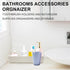 Toothbrush Holder Toothpaste Holder for Bathroom Vanity Organizer Countertop with Bathroom Cups, Electric Toothbrush Holder, Kids Bathroom Decor, ...