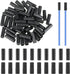 50 Pieces Bicycle Shift/Brake Cable End Cap 4mm and 5mm Bike Brake Cable End Cap Brake Cable Housing End Caps for Road Bicycle...