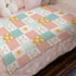 Boho Rainbow You Are My Sunshine Baby Blanket Girls Gift, Pink Sun Polka Dots Patchwork Flannel Fleece Nursery Bed Blankets, Soft Lightweight Newb...