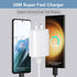 25W Samsung Super Fast Charger Type C,USB C Android Phone Charger &8FT C Type Charging Cable for Samsung Galaxy S24 Ultra/S24/S24+/S23 Ultra/S23/S...