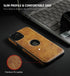 Unique Design Luxury Leather Business Phone Case for iPhone 13 Anti-Slip Scratch Resistant Ultra Slim Protective Case (2021,6.1”) (Brown)......