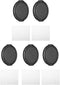 PATIKIL 58mm Lens Cap, 5 Pack Sides Pinch Snap Camera Lens Cover for Front Lens with Cloth, Suitable for 58mm Thread Universal DSLR Lenses for Nik...