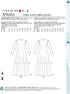 Vogue Patterns Dress Misses' Petite Knit, 14-16-18-20-22", Red...