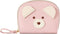 YINHEXI Cute Card Holder Wallet for Women, Bear RIFD Small Leather Zipper Credit Card Holder Wallet for Women with Keychain Wristlet, Business Car...