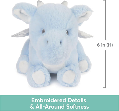 Baby GUND Zephie Dragon Plush, Stuffed Animal for Babies and Toddlers, Blue, 10”...
