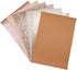 Litchi 7 Pack 8x12 Inch Faux Leather Sheets for Bow Earring, Easy to Cut Vinyl Fabric for Cricut, Durable Fade Resistant Leatherette Without Smell...