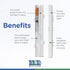GMS 60 Unit Syringe Case - Holds New, Prefilled & Used Syringes with Needles - Small & Discreet - Ideal for Travel - Sharps Container - 2 Pack - B...