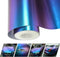 VINYL FROG Chameleon Vinyl Wrap Matte Metallic Vehicle Film Purple to Blue Stretchable Air Release DIY Decals 12"x60"...
