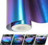 VINYL FROG Chameleon Vinyl Wrap Matte Metallic Vehicle Film Purple to Blue Stretchable Air Release DIY Decals 12"x60"...