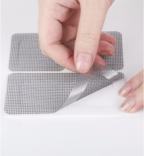Screen Repair Kit- 15 Pcs Door Window Screen Repair Patch, Strong Adhesive Screen Repair Stickers for Repair Holes, Tears...