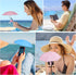 2 PCS Phone Umbrella for Sun with Suction Cup Stand, Sun Shield with Suction Cup Mount Phone Holder Anti-Refection Block Glare, Creative Outdoor C...