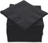100 Pack Black Beverage Napkins, Big Party Pack, 2 Ply, Ideal for Wedding, Party, Birthday, Dinner, Lunch, Cocktails. (5” x 5”) by Amcrate...