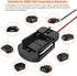 Power Wheel Adapter with Fuse & Switch, Secure Battery Adapter for WORX 20V PowerShare Lithium Battery, with 12 Gauge Wire,Good Power Convertor fo...
