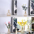 Desktop Plant Vases with Test Tube Glass Flower Vase with Gold Metal Stand Propagation Station Plant Holder for Home Wedding Decor (Gold, Bottle)...